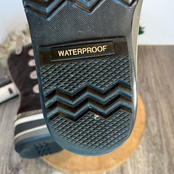 *Sorel | Joan Of Arctic NL1540-248 Sudan Brown Suede Waterproof Boots Size 7 - Picture 16 of 16